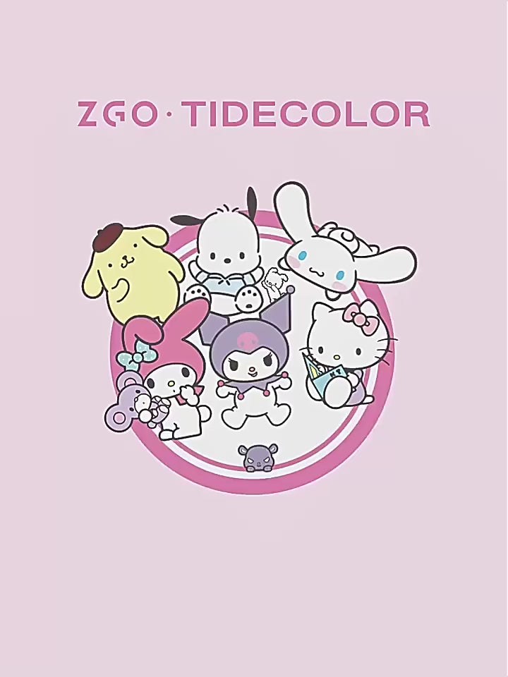 ZGO X Sanrio Hello kitty Watch For Women Minority Light Luxury Waterproof Quartz Watches Girls Jewelry Birthday Gifts 295
